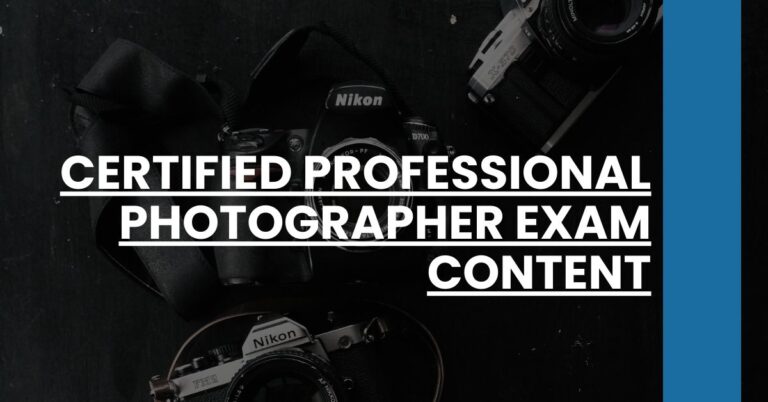 Certified Professional Photographer Exam Content Feature Image