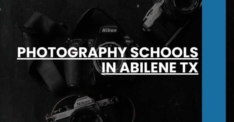 Photography Schools in Abilene TX Feature Image