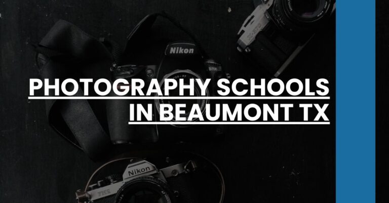 Photography Schools in Beaumont TX Feature Image