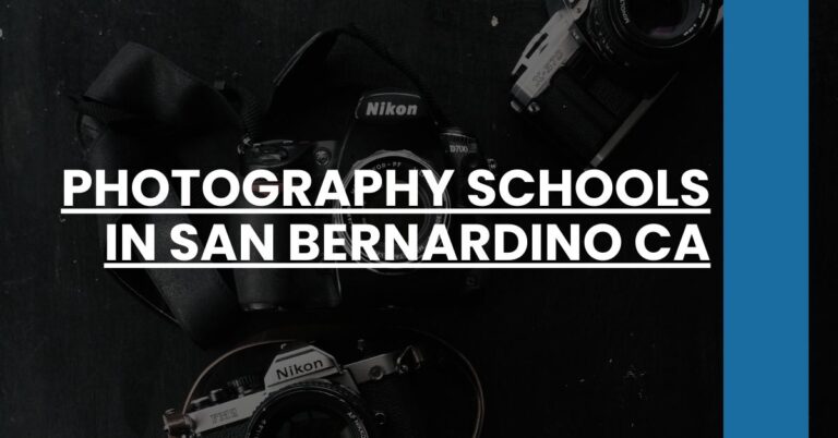 Photography Schools in San Bernardino CA Feature Image