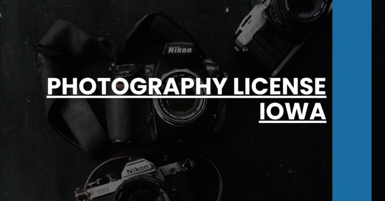 Photography License Iowa Feature Image