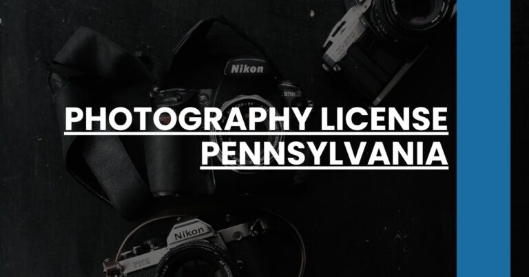 Photography License Pennsylvania Feature Image