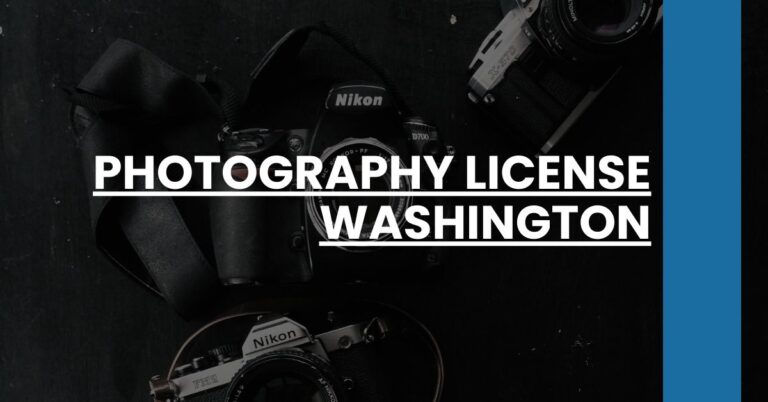 Photography License Washington Feature Image